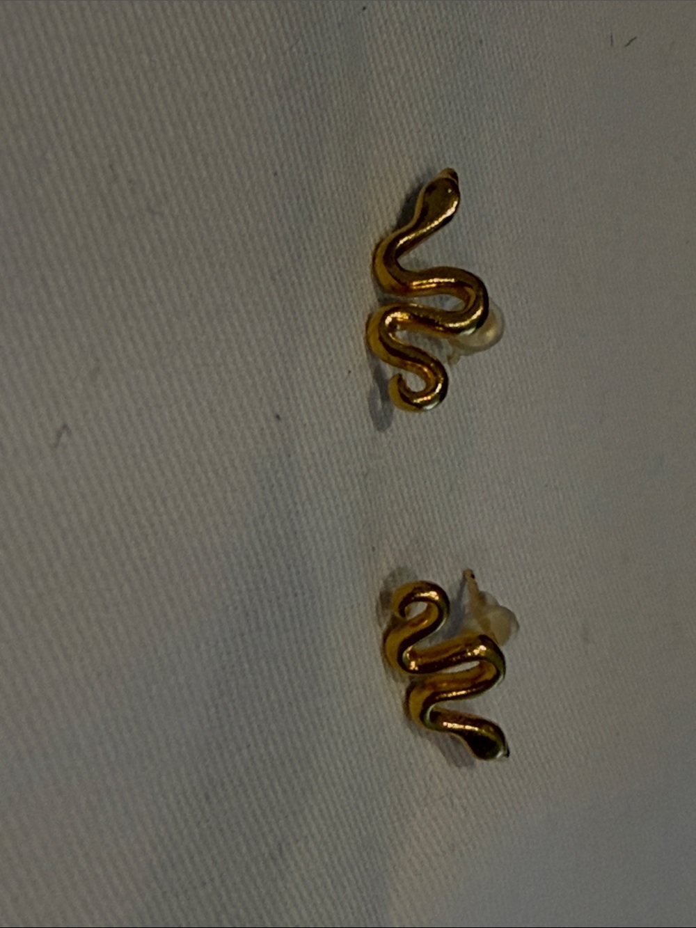24k 999 GOLD EARRING MENE STAMPED